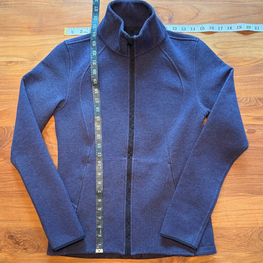 Lululemon Insculpt Jacket  Heathered Deep Indigo/Deep‎ Indigo - Picture 4 of 11